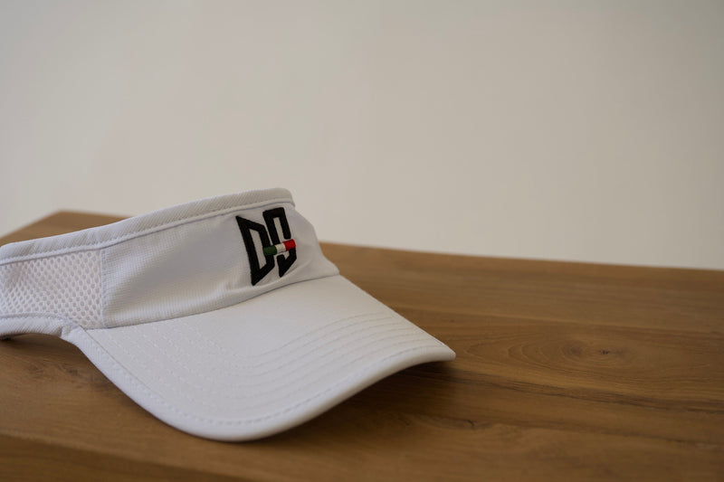 Donnasport Performance Visor - Bianca / Nero