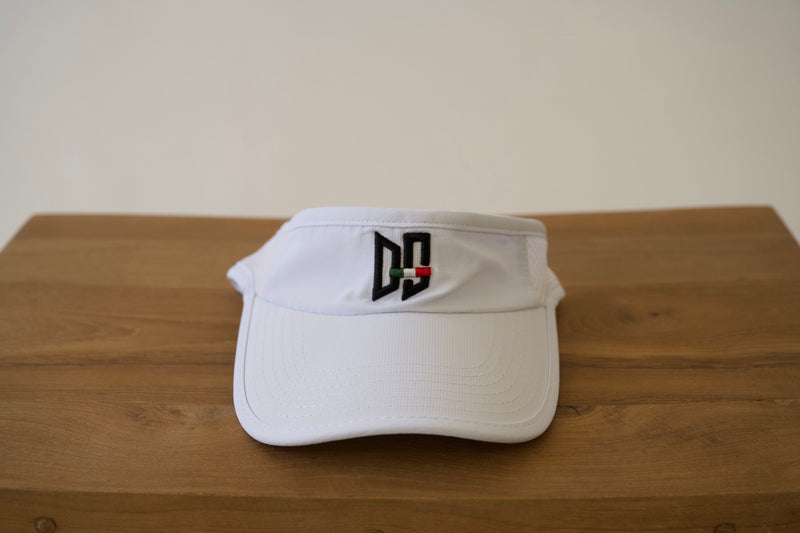 Donnasport Performance Visor - Bianca / Nero