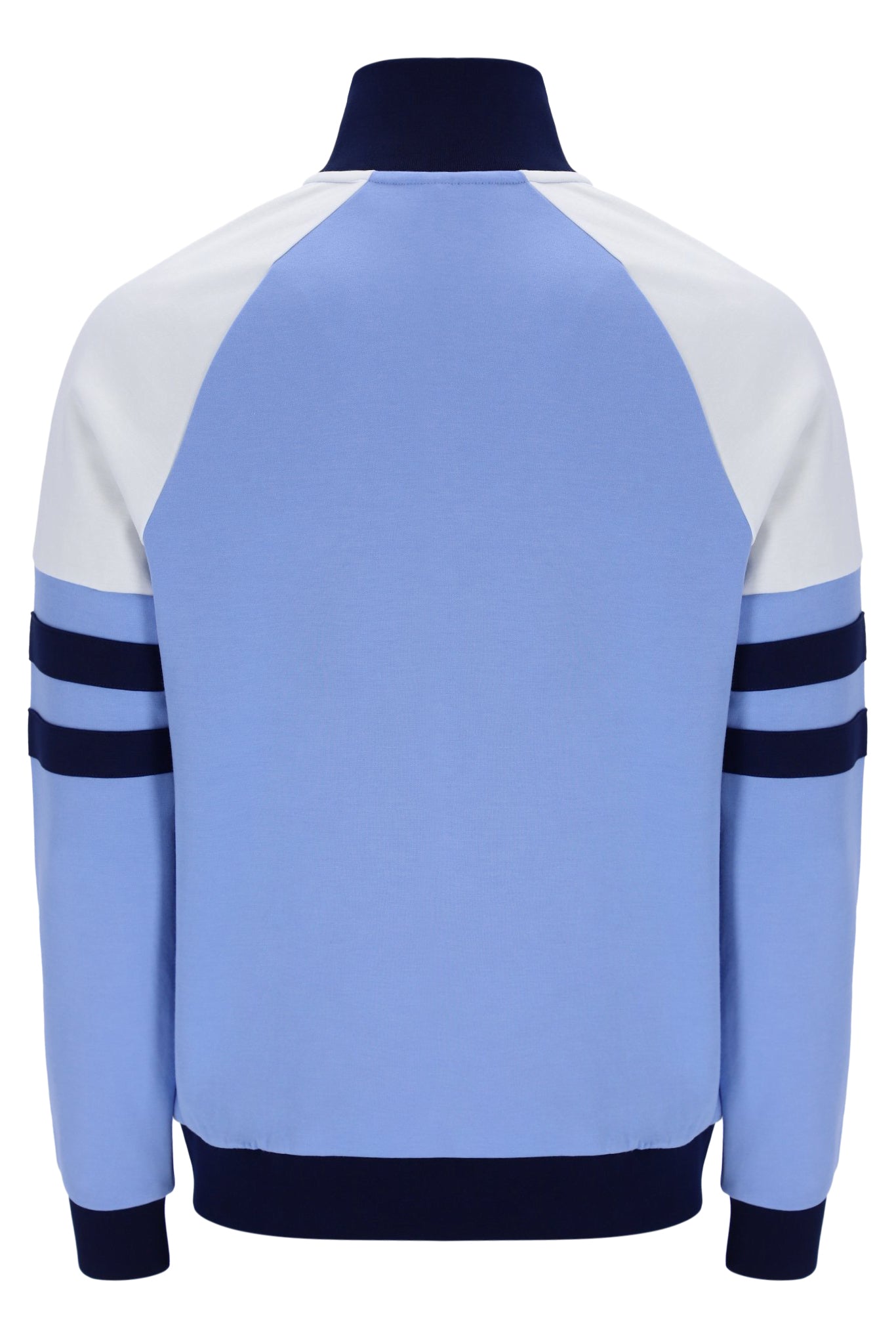 Founder Cut And Sew Track Jacket In Vista Blue/Fila Navy/White