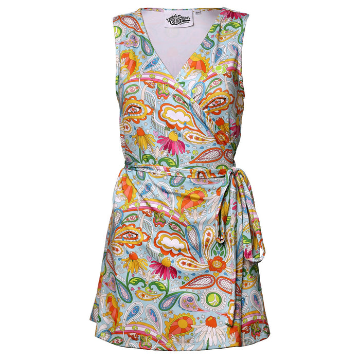 Love All Paisley Printed Tennis Dress