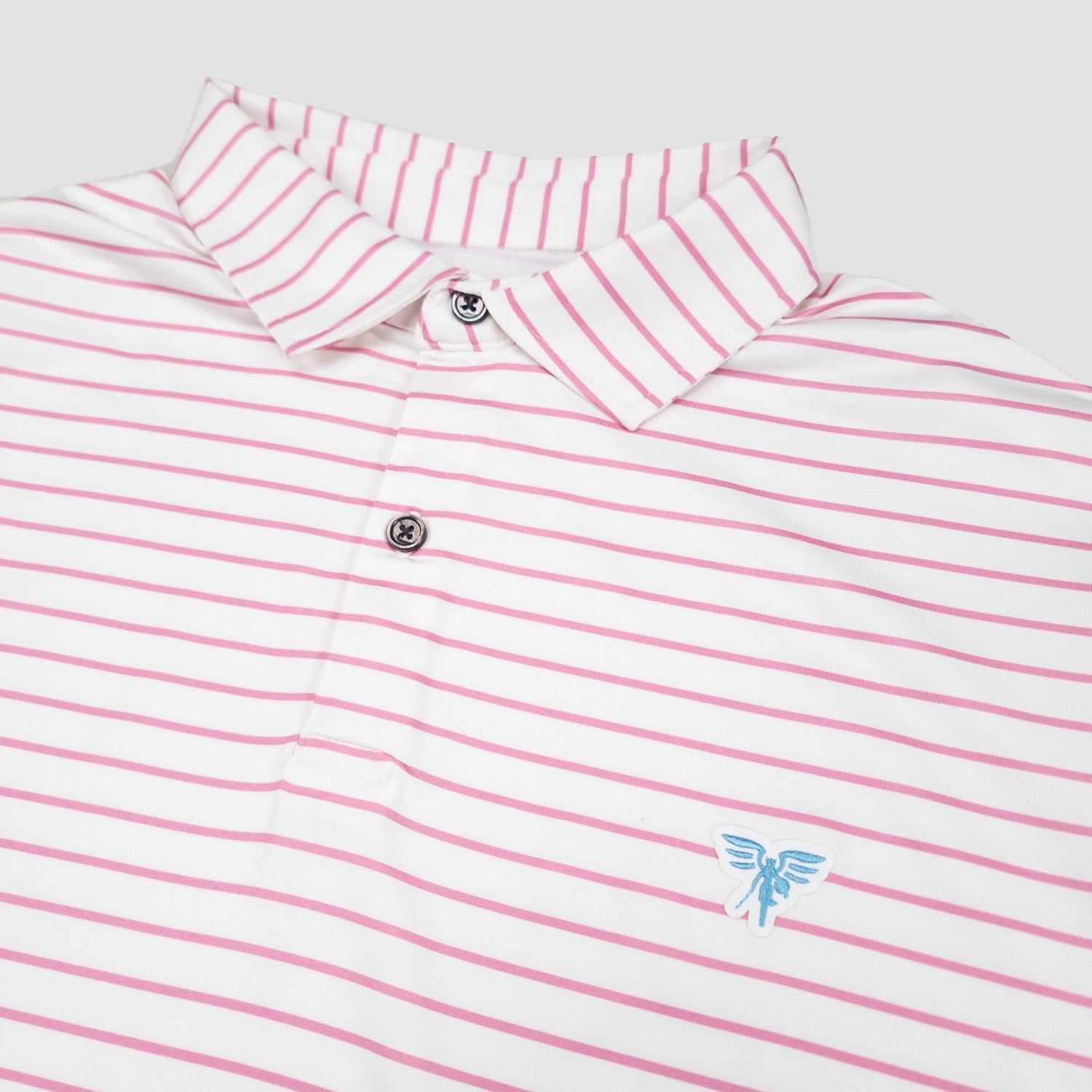 Court Polo #color_rose-stripe