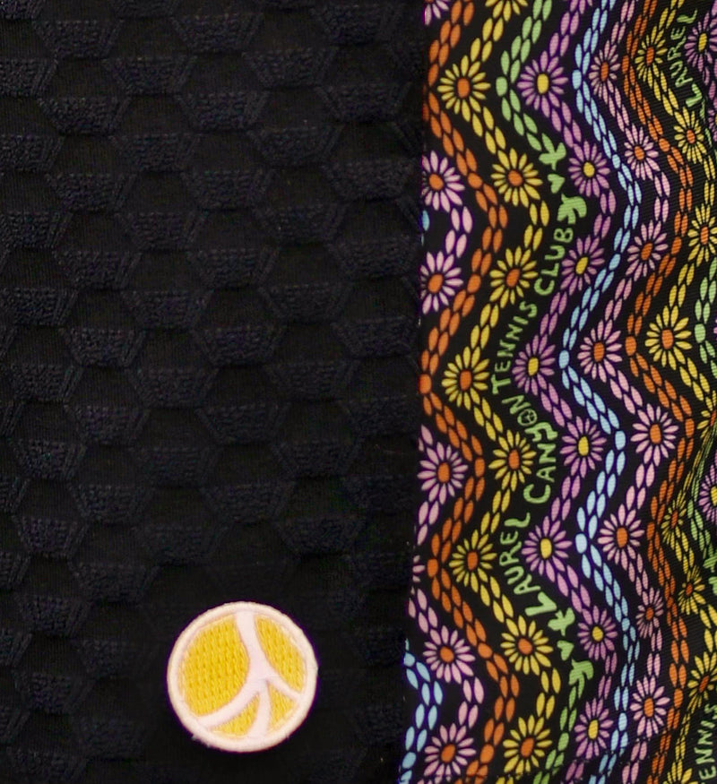 1972 Unisexy Tennis Shorts in Black