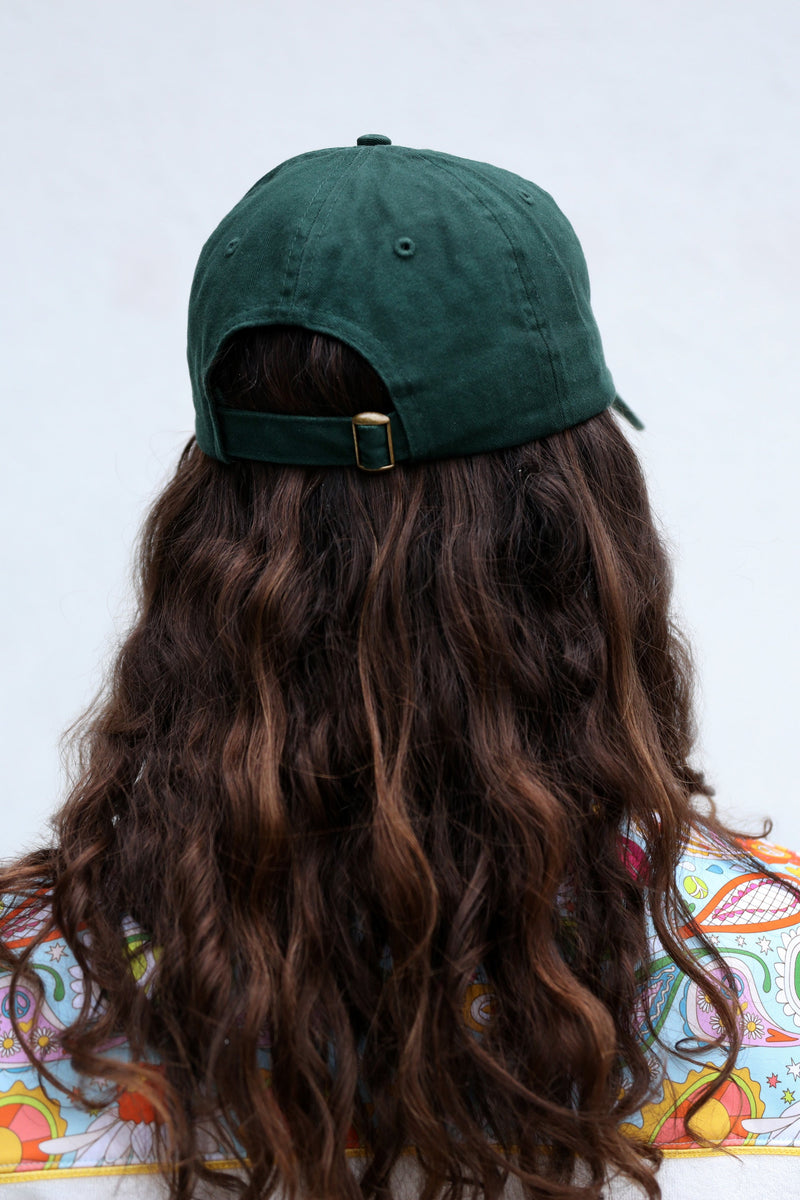 Unisex Laurel Canyon Tennis Club Embroidered Cotton Tennis Hat in Clay Court