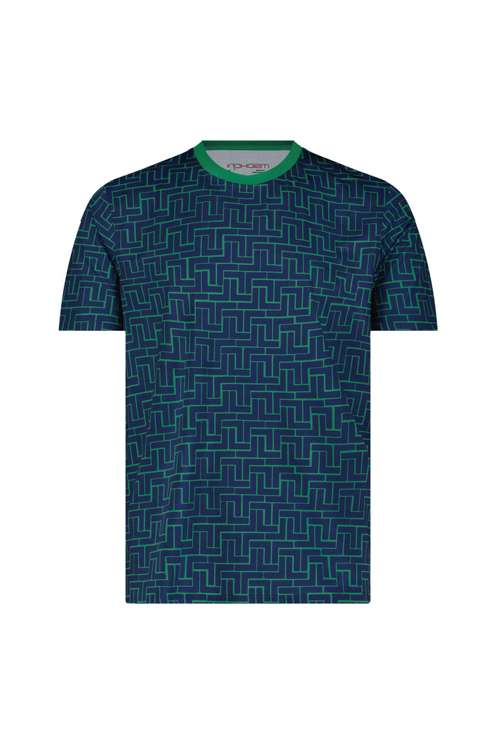 Men's Short-Sleeve Crew Neck - UV Protection, Antimicrobial