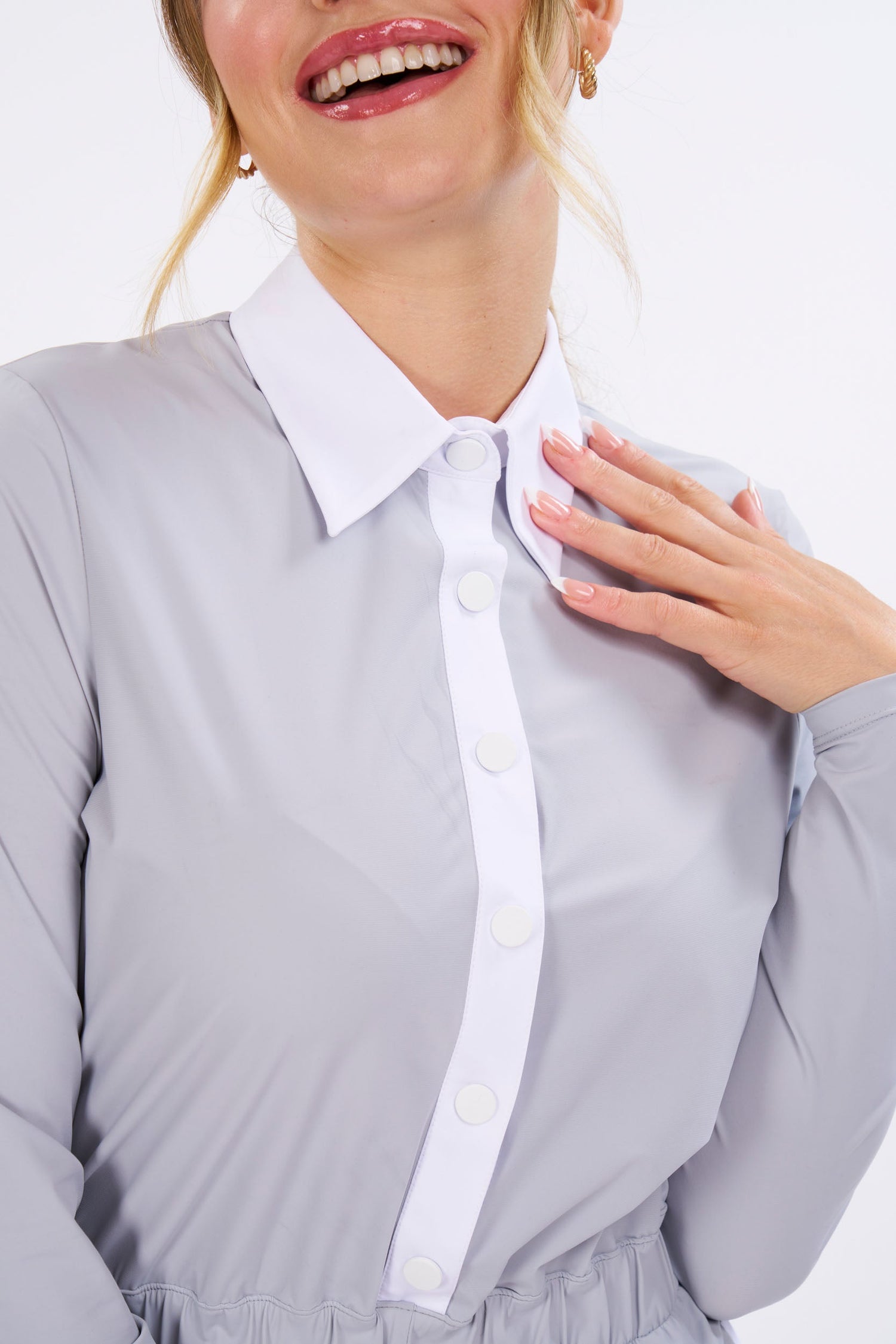 LONG SLEEVE SHORTS ROMPER UPF 50+