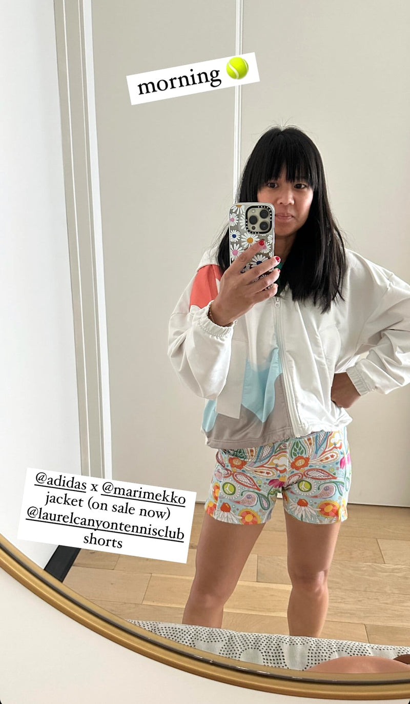 Love All Paisley Printed Biker Shorts with Pockets