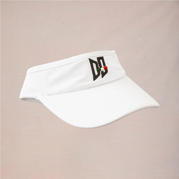 Donnasport Performance Visor - Bianca / Nero