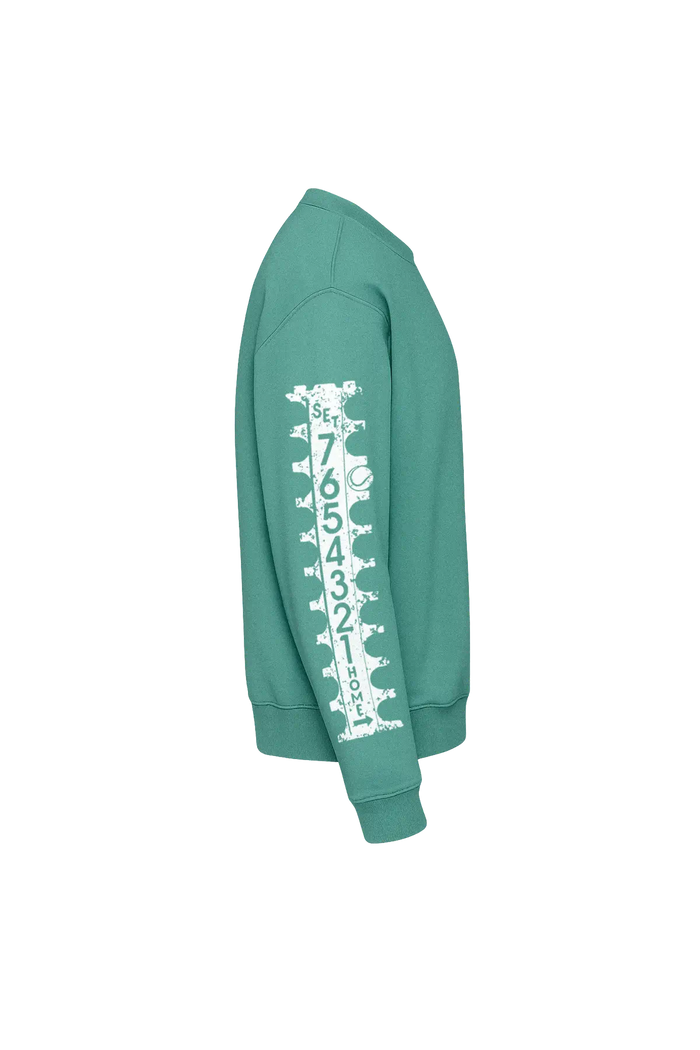 The Tennis Score Tube Crewneck Sweatshirt