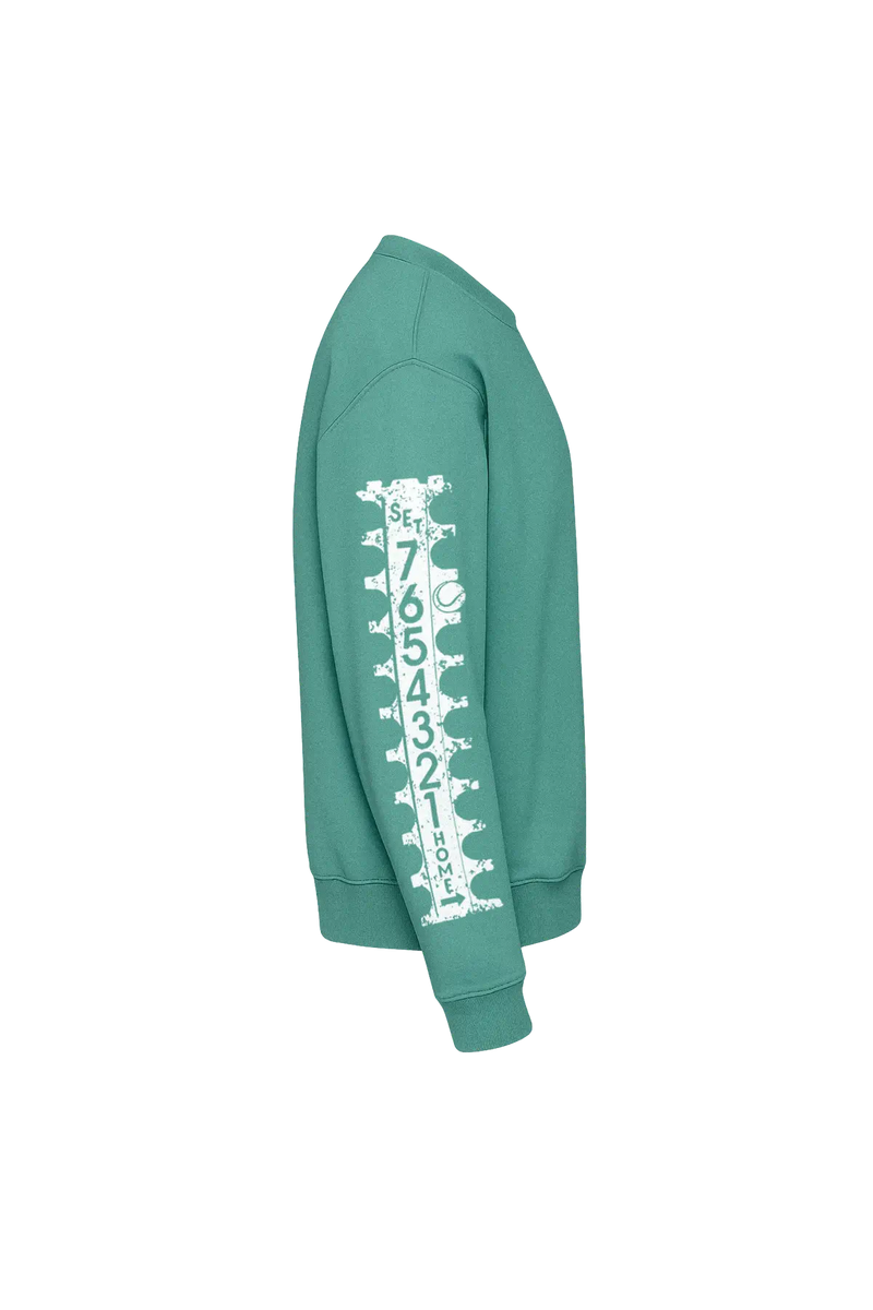 The Tennis Score Tube Crewneck Sweatshirt
