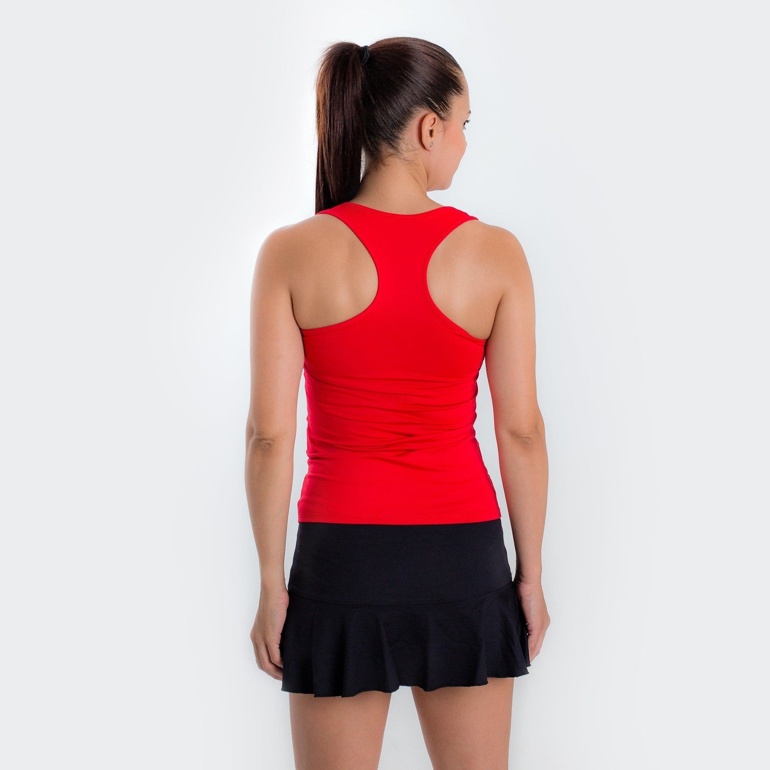 Basic Crop Top in Red