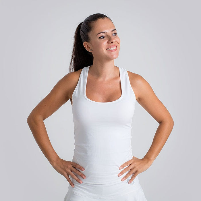Basic Crop Top in White