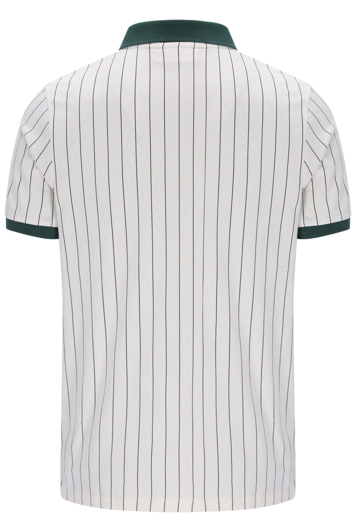 BB1 Classic Vintage Stripe Polo in Gardenia/Pine Needle/Fudge