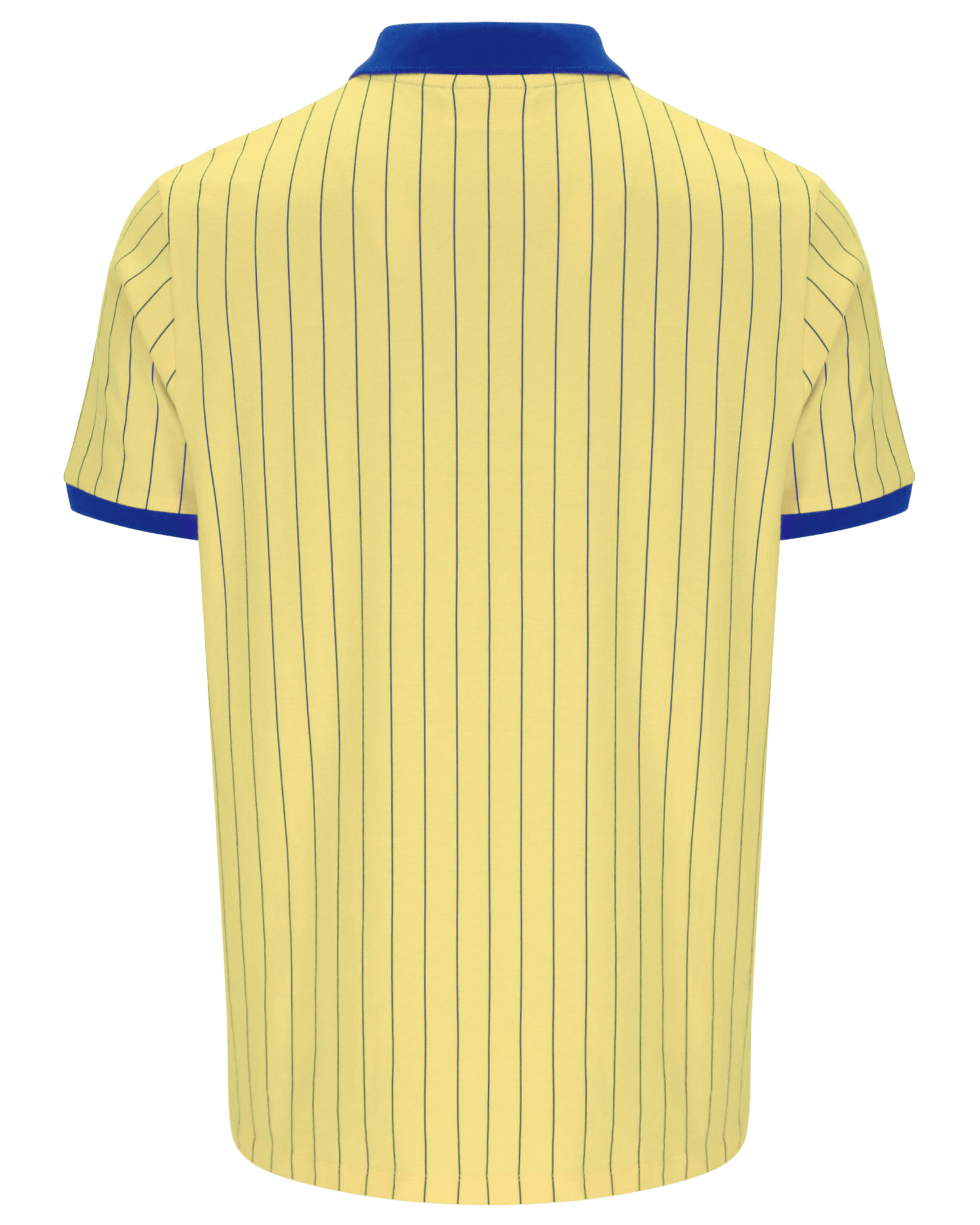 Bb1 Classic Vintage Striped Polo In Popcorn/Turkish Sea/White