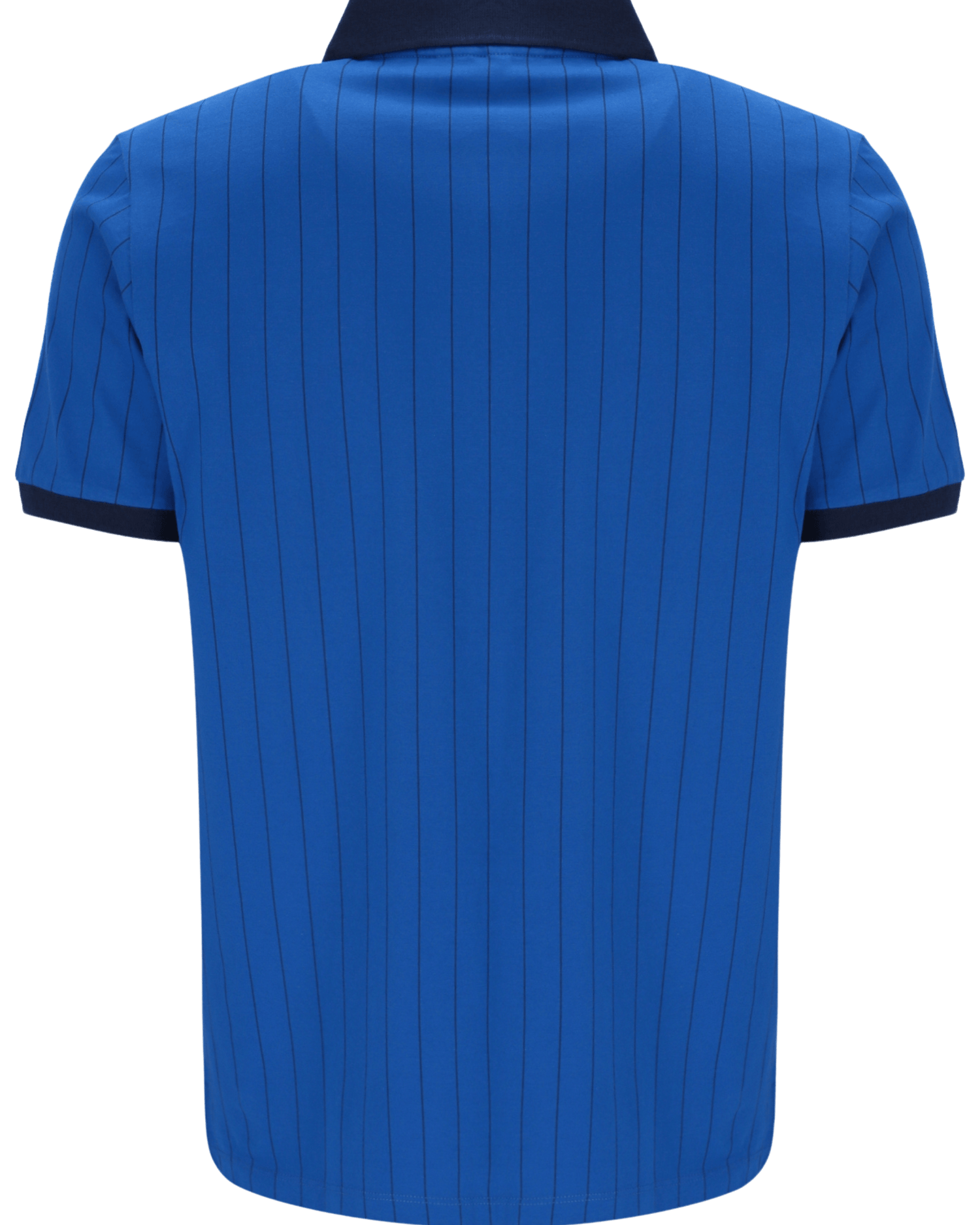 Bb1 Classic Vintage Striped Polo In Turkish Sea/Navy/Red