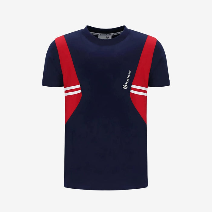 Blow T T Shirt in Maritime Blue /Adrenaline.Rush/White