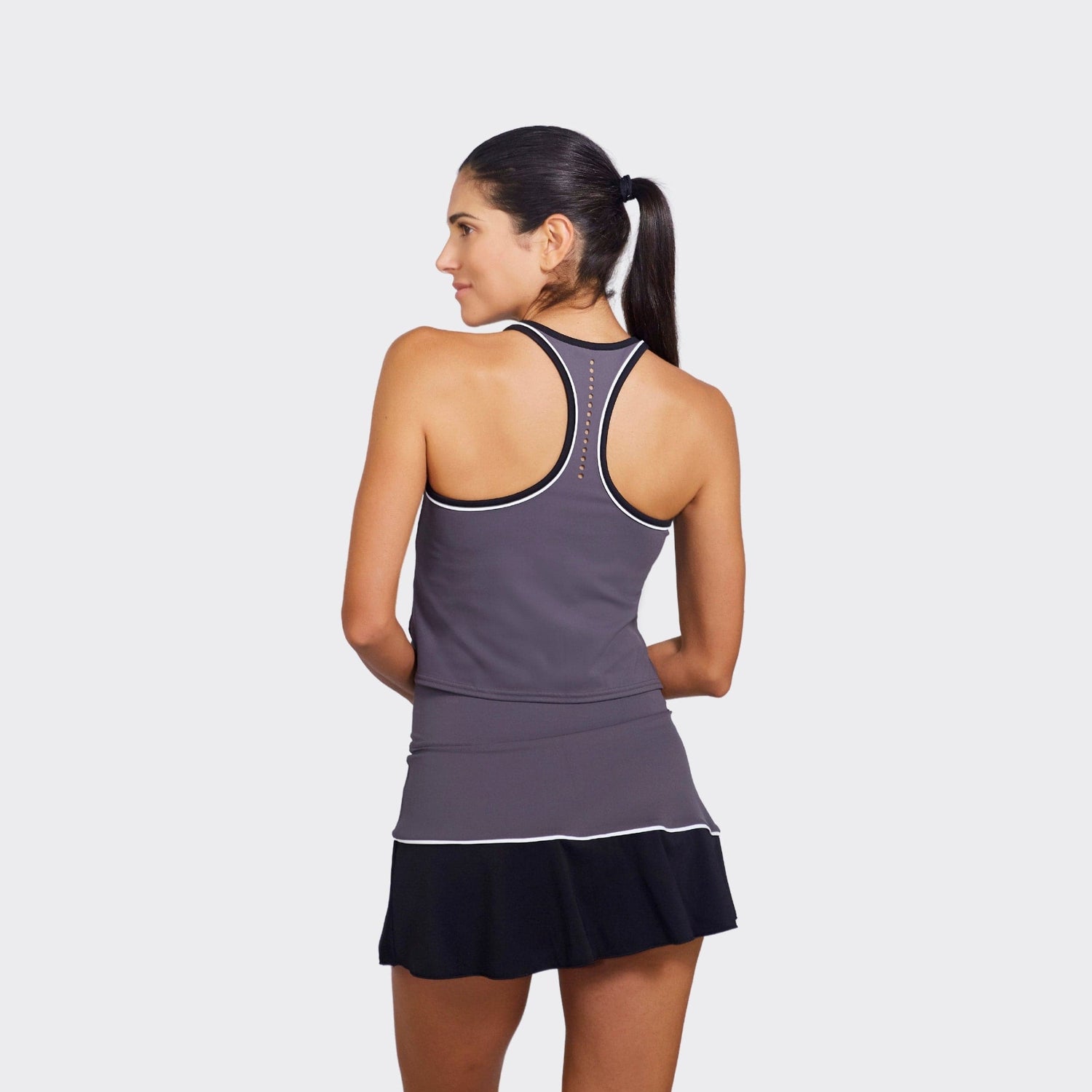 Camiseta Media Selene Dark Grey