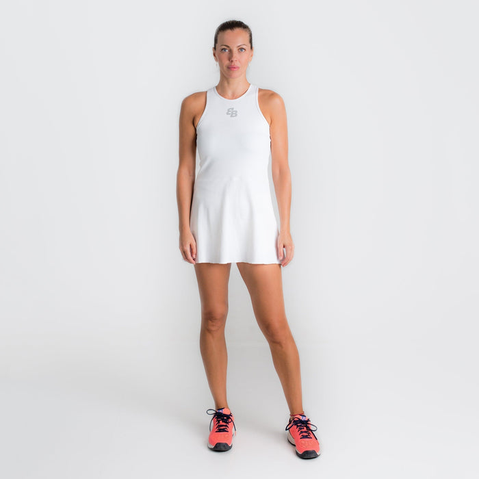 Catania Dress in White