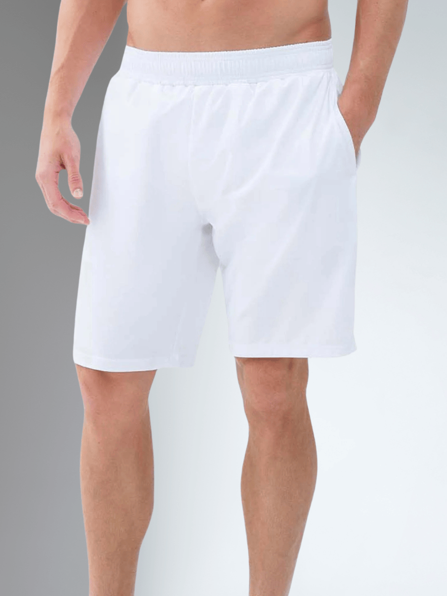Classic Performance Men's Tennis Short - White