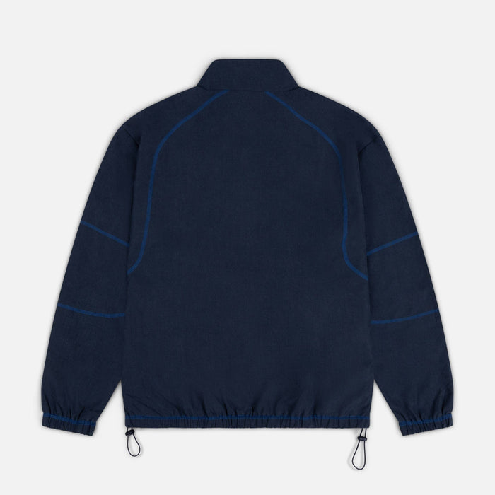 Contrast Stitch Track Jacket | Navy