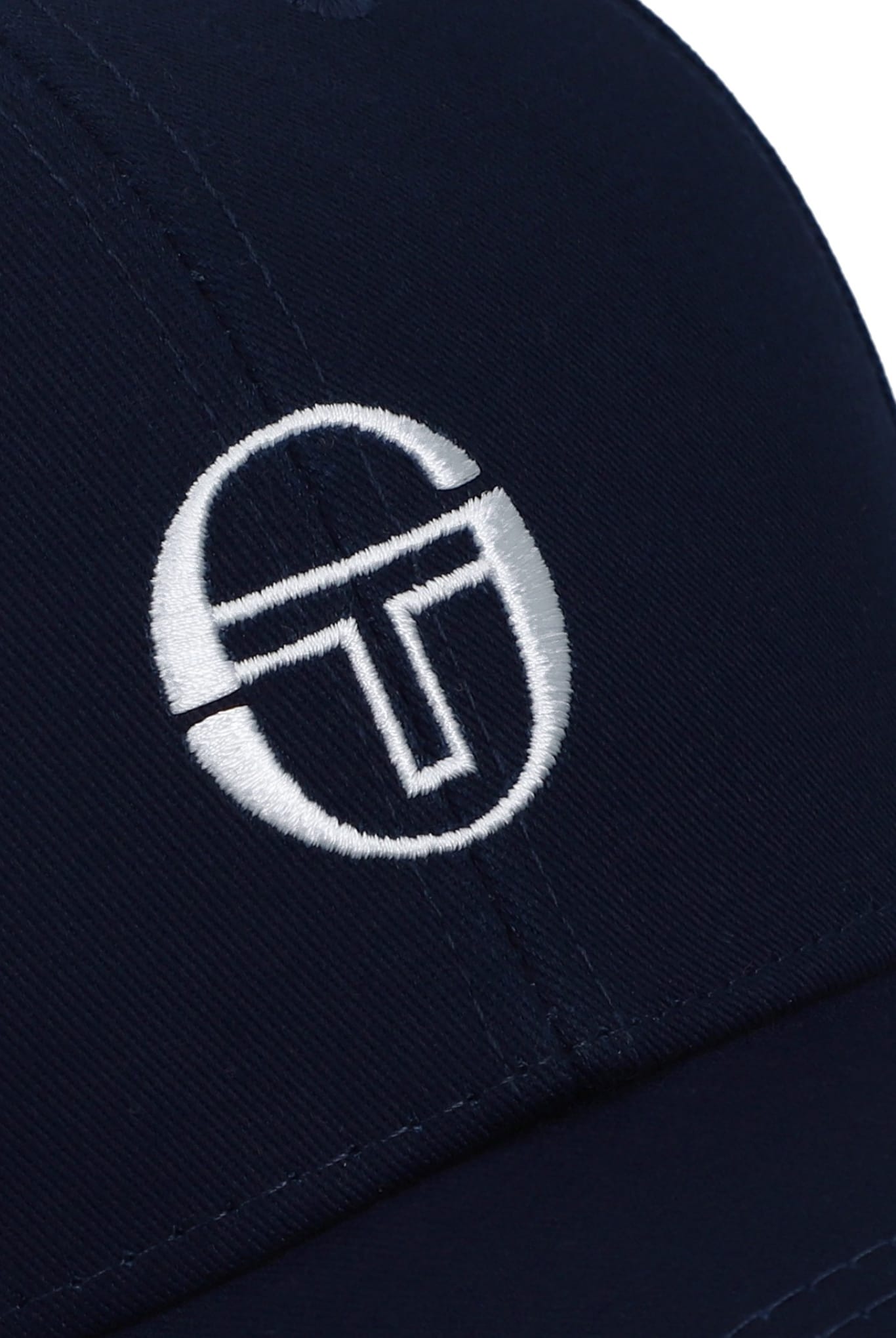 Cortona Peaked Cap in Martime Blue/White
