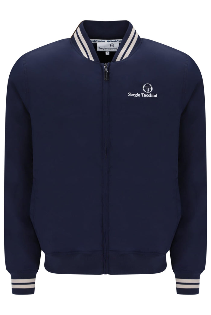 Court BJ Bomber Jacket in Martime Blue/Peyote