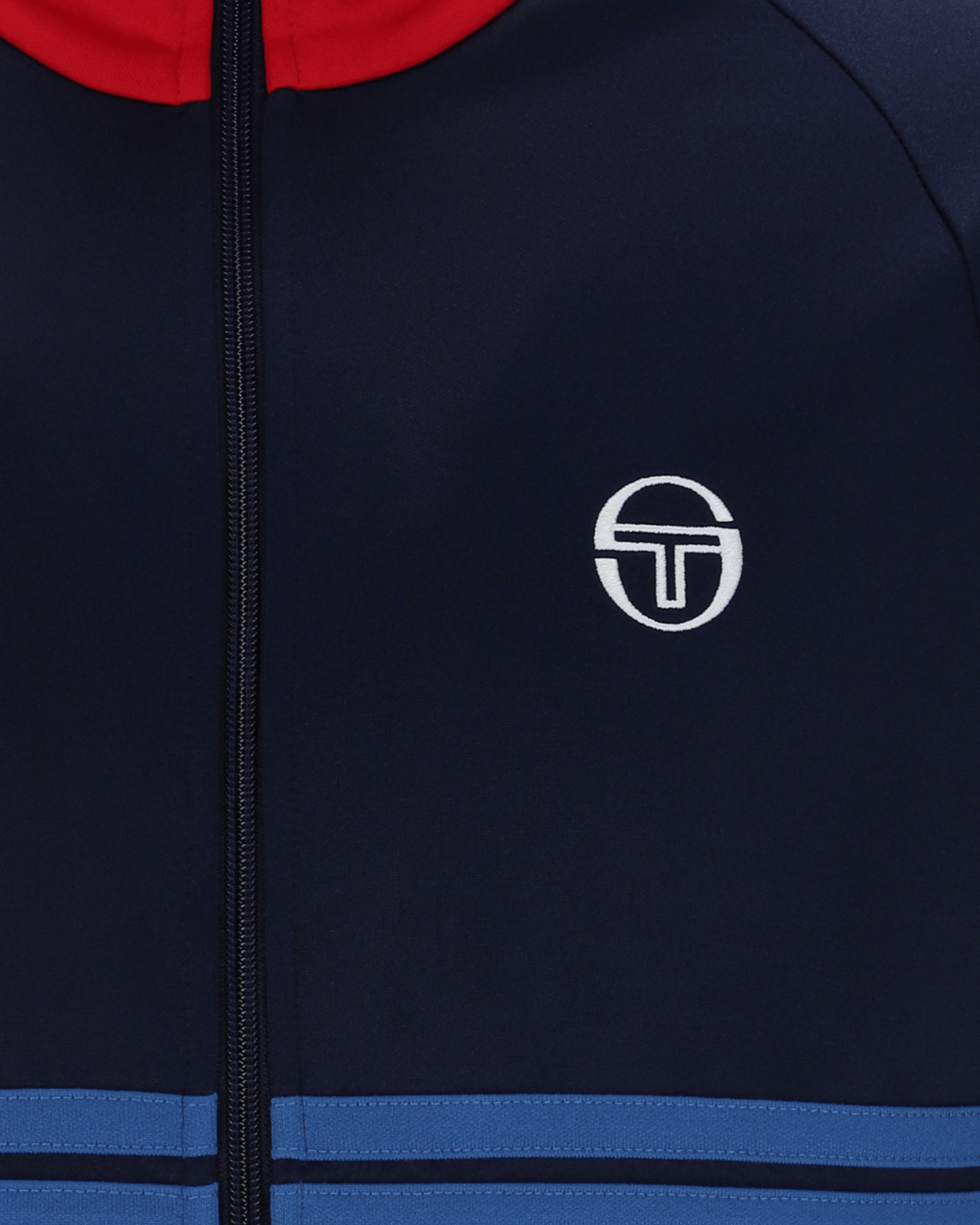 Dallas Track Top In Maritime Blue/Adrenaline Rush/Nautical Blue