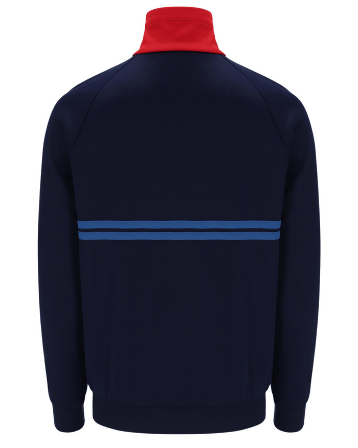 Dallas Track Top In Maritime Blue/Adrenaline Rush/Nautical Blue