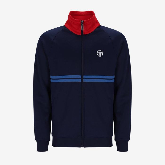 Dallas Track Top In Maritime Blue/Adrenaline Rush/Nautical Blue