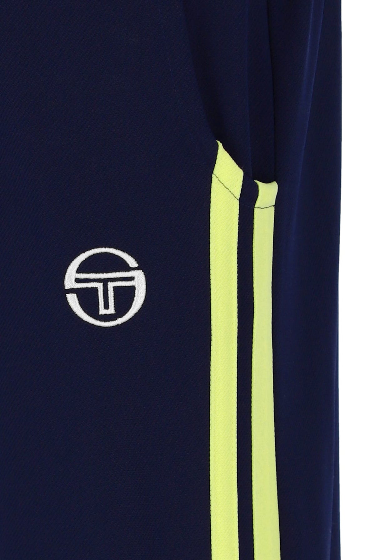 Damarindo Track Pant in Martime Blue/Celery Green