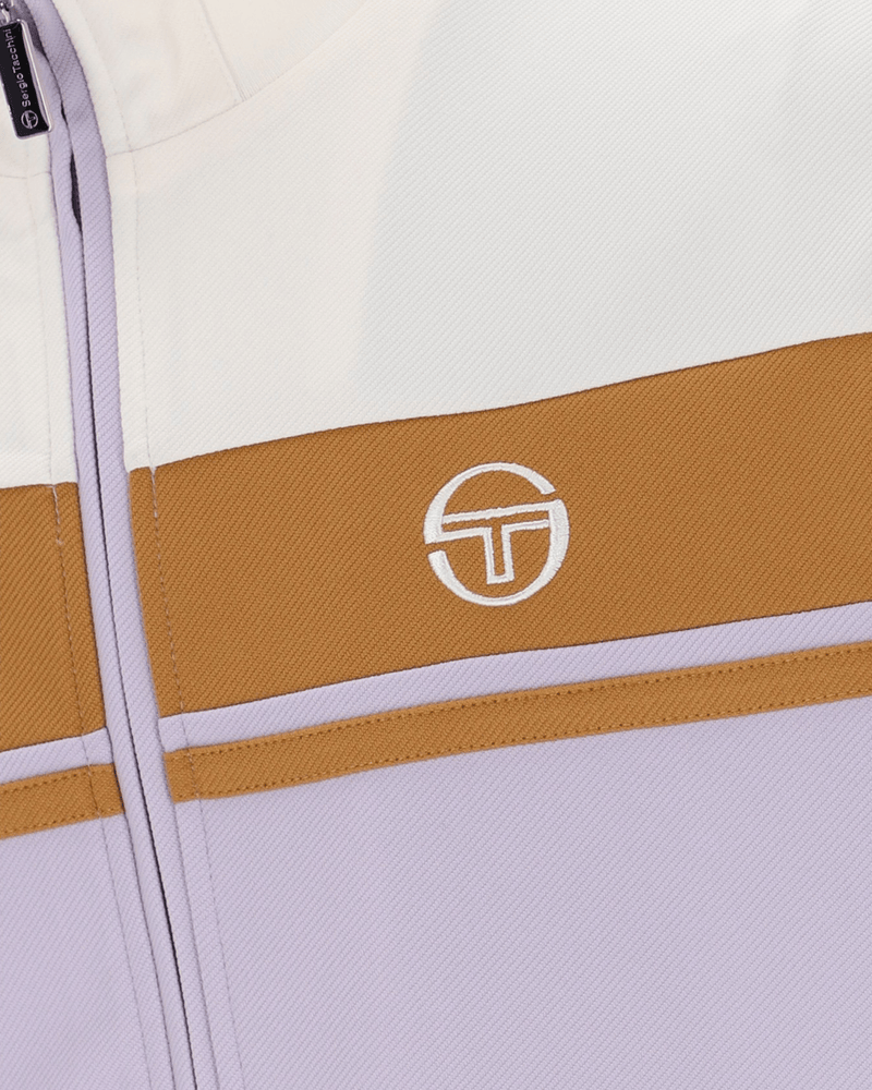 Damarindo Track Top In Thistle/Biscuit