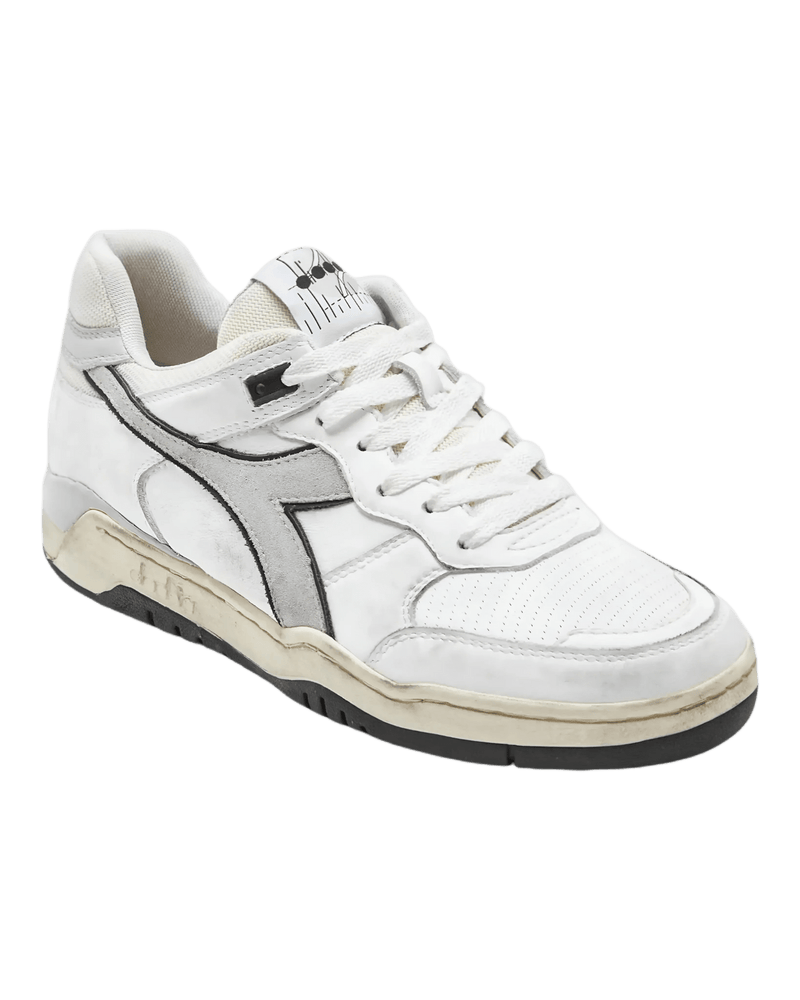 Diadora B.560 in White/Aluminum