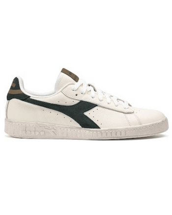 Diadora Game L Low Waxed Suede Pop In Scarab