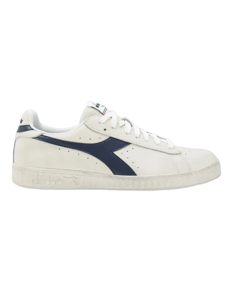 Diadora Game L Low Waxed White/Blue Caspian