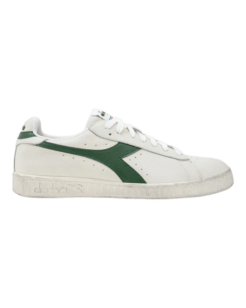 Diadora Game L Low Waxed White/Fogliage Green