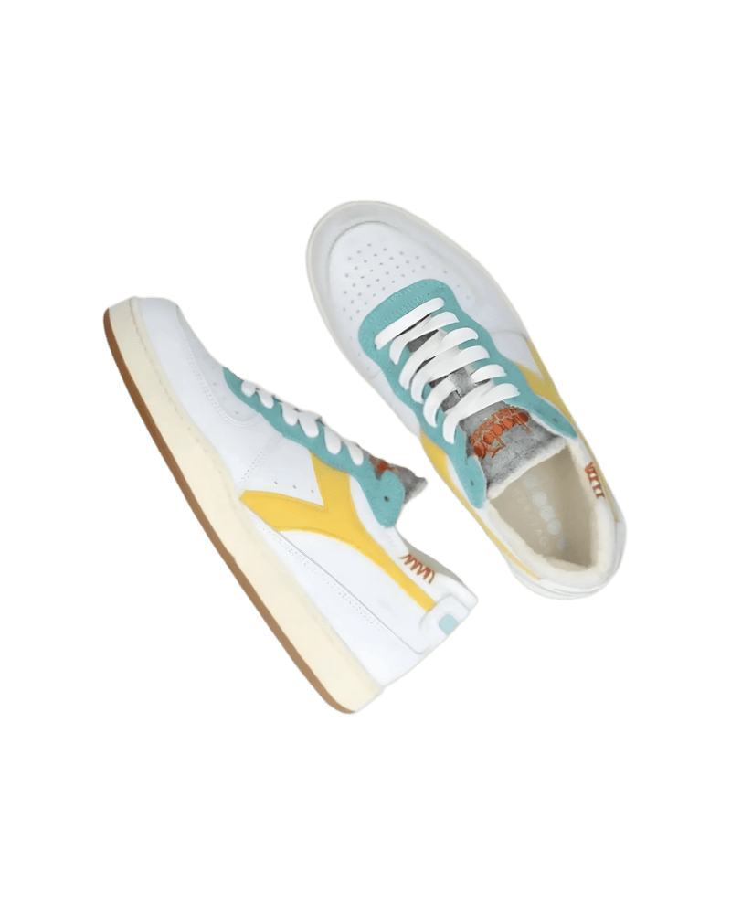 Diadora MI Basket Row Cut Tennis Golden Age of Tennis