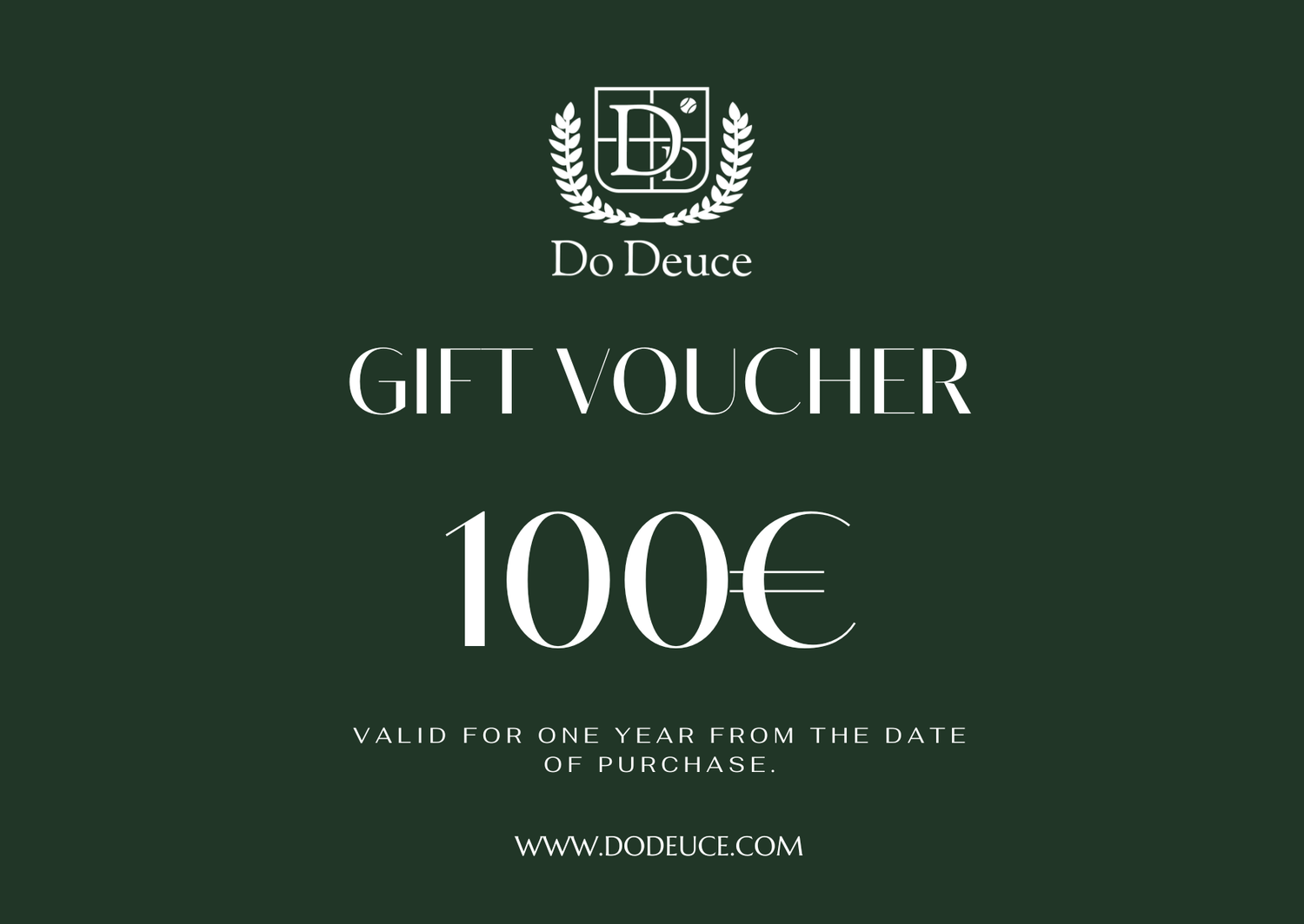DoDeuce gift card