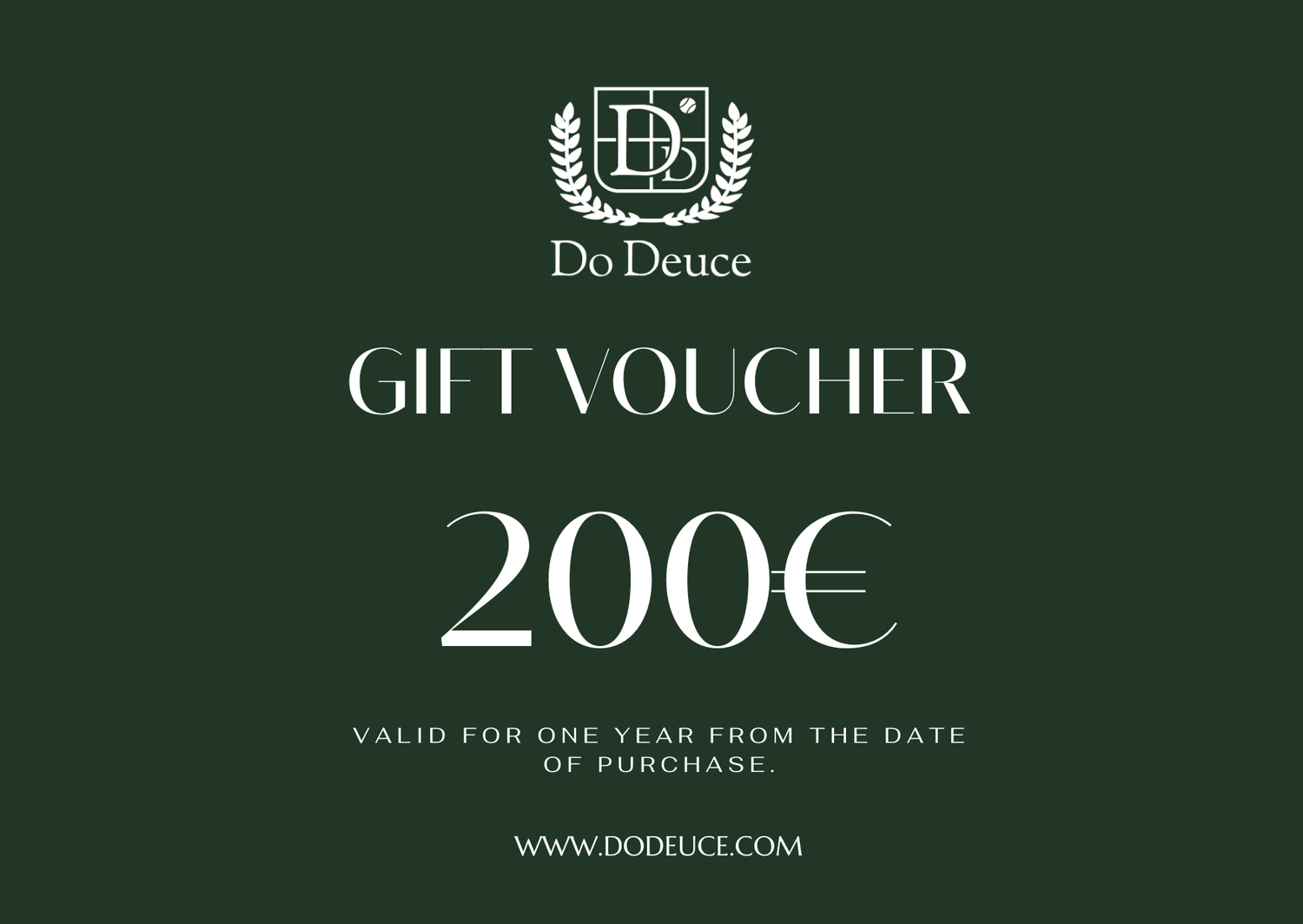 DoDeuce gift card
