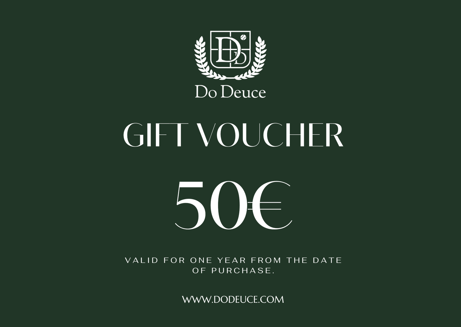 DoDeuce gift card
