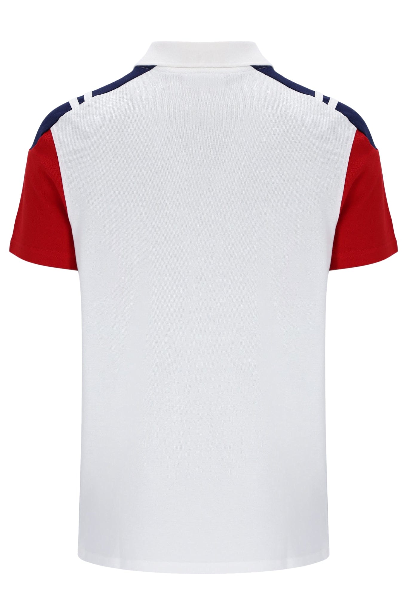 Drive Polo in White/Adrenaline Rush