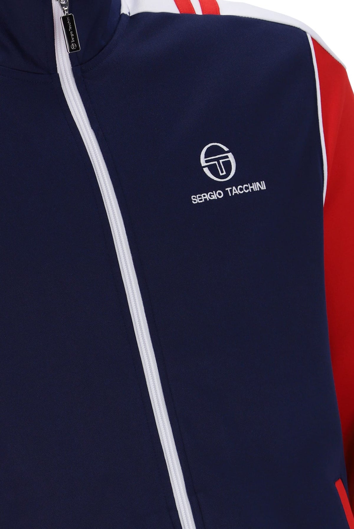 Drive Track Top in Martime Blue/Adrenaline Rush