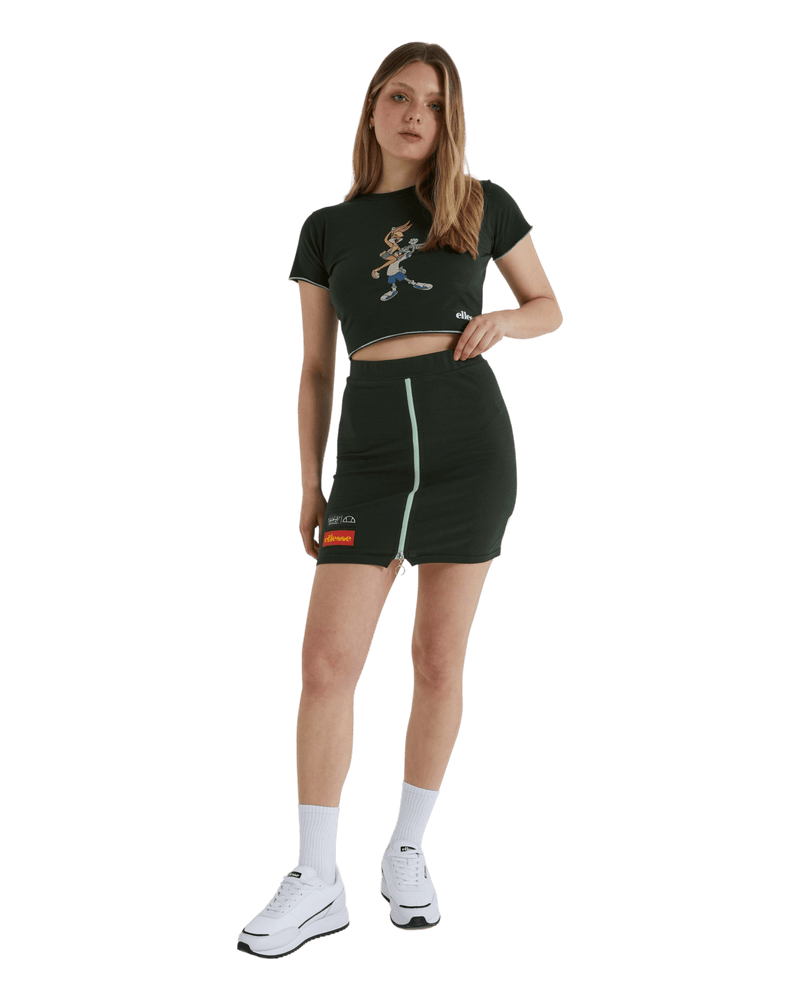 Ellesse Buglooni Looney Tunes Skirt in Green