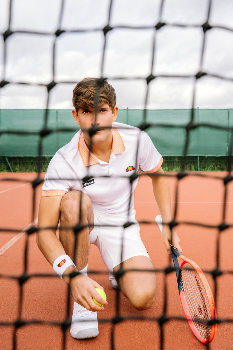 Ellesse Montoni Polo In White