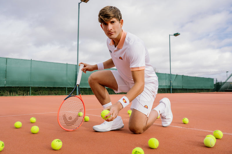 Ellesse Montoni Polo In White