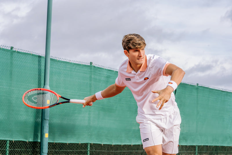 Ellesse Montoni Polo In White