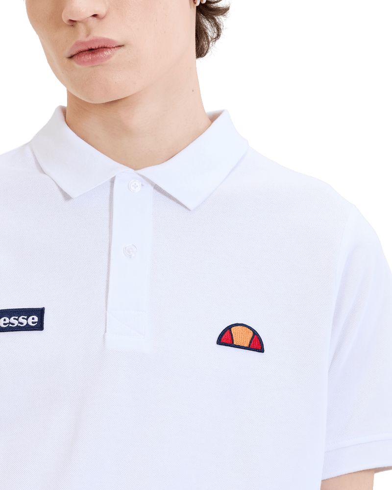 Ellesse Monvali Polo in White