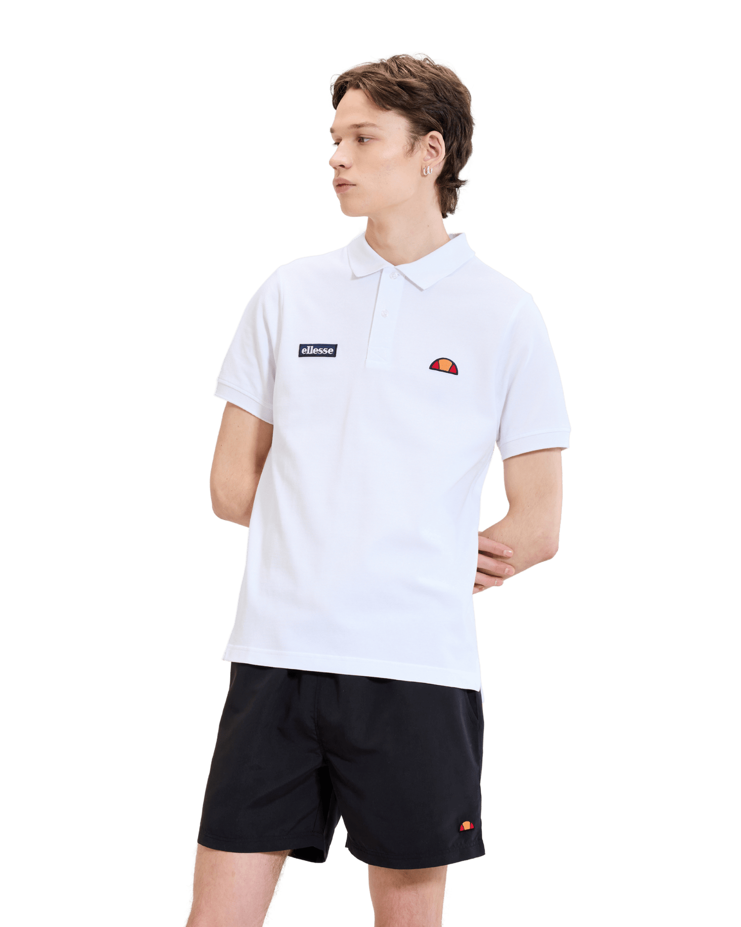 Ellesse Monvali Polo in White