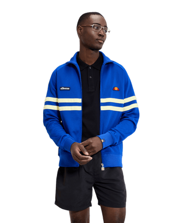 Ellesse Rimini Track Top in Blue/Yellow