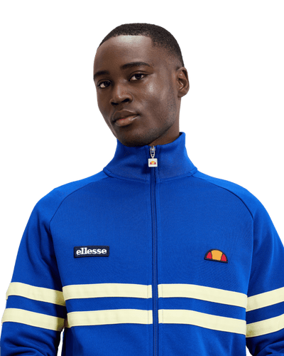 Ellesse Rimini Track Top in Blue/Yellow