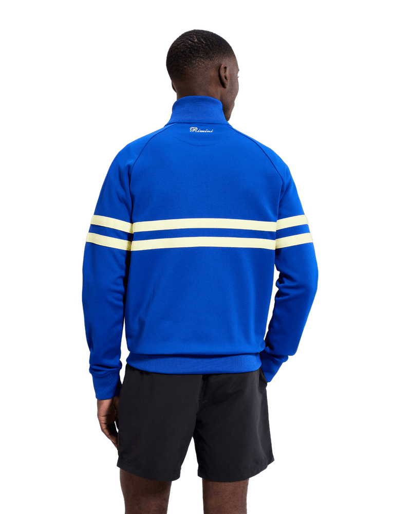 Ellesse Rimini Track Top in Blue/Yellow