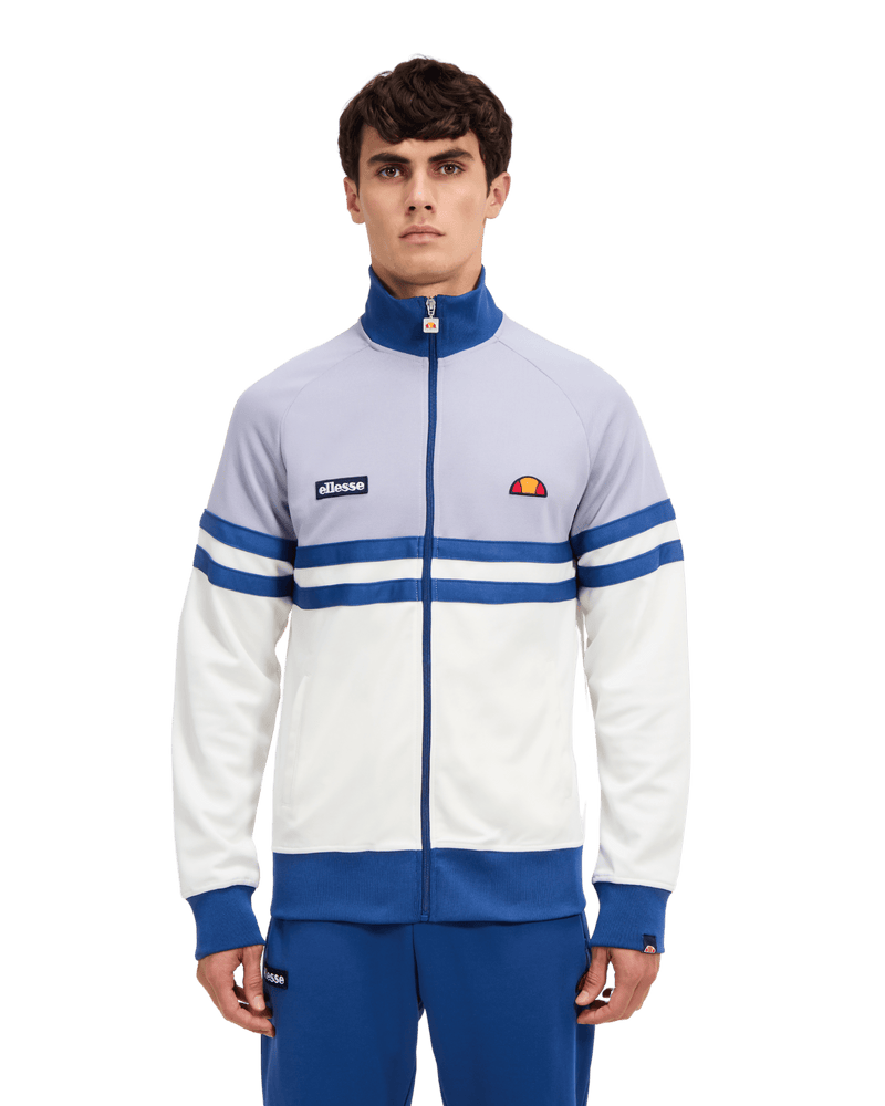 Ellesse Rimini Track Top in Lavender/Off White